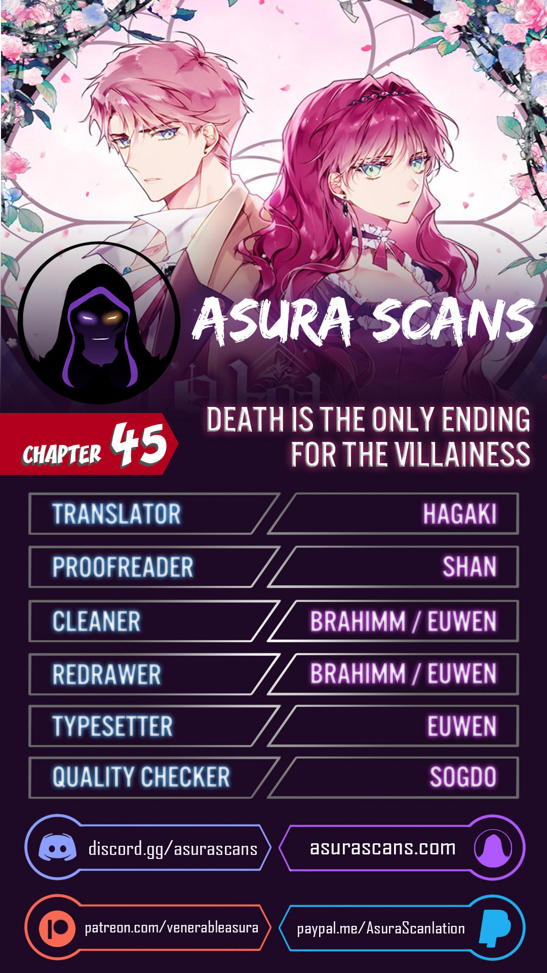 Villains Are Destined To Die Vol.2 Chapter 45 page 1 - 
