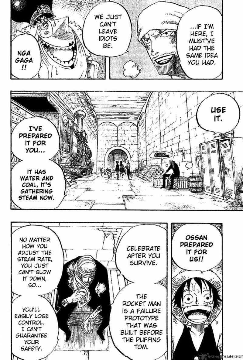 One Piece Chapter 365 : Rocket Man!! page 11 - Mangakakalot