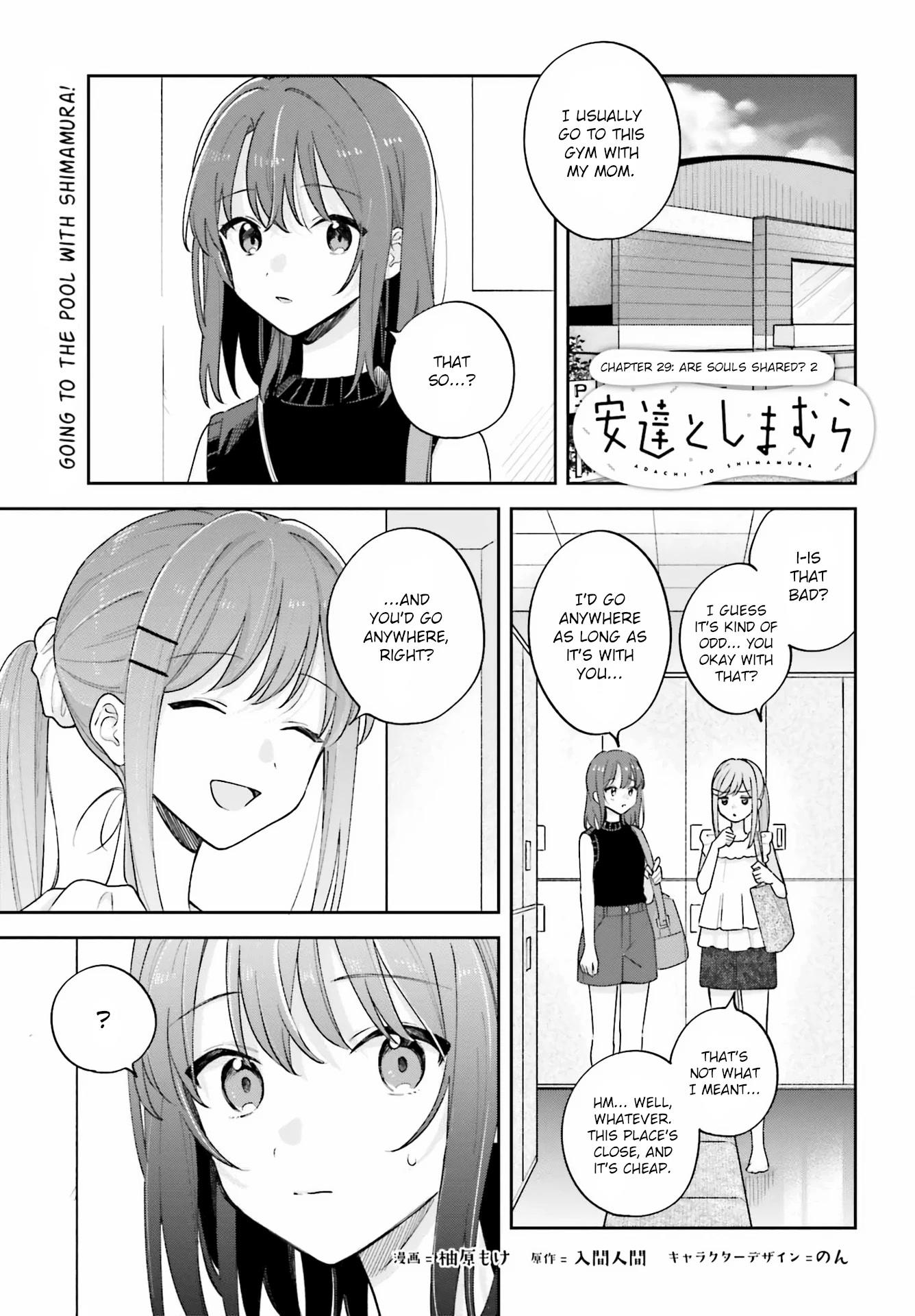 Read Adachi To Shimamura (Moke Yuzuhara) Chapter 30.1: Adachi Revival on  Mangakakalot