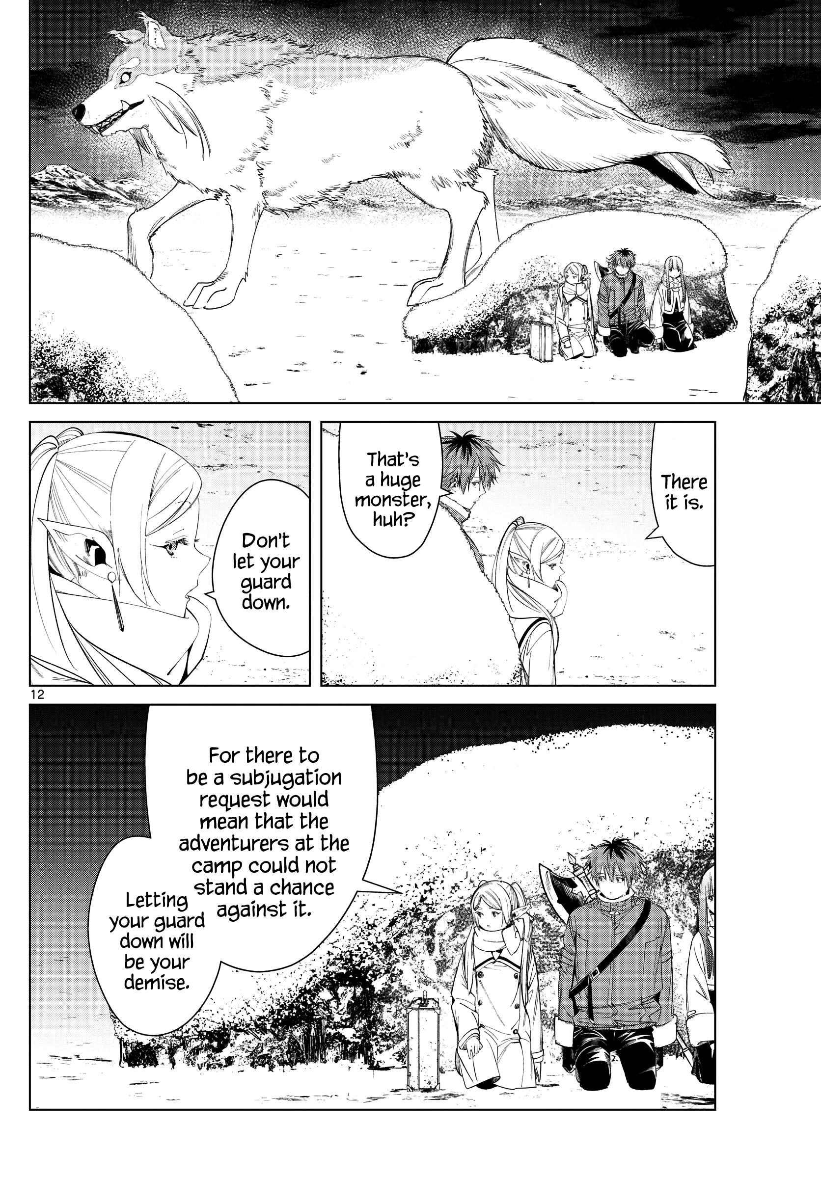 Sousou No Frieren Chapter 80: Holy Snow Crystals page 12 - Mangakakalot