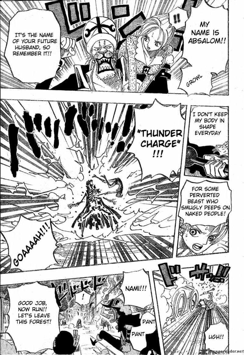 One Piece Chapter 453 : Cloudy With A Small Chance Of Bone page 8 - Mangakakalot