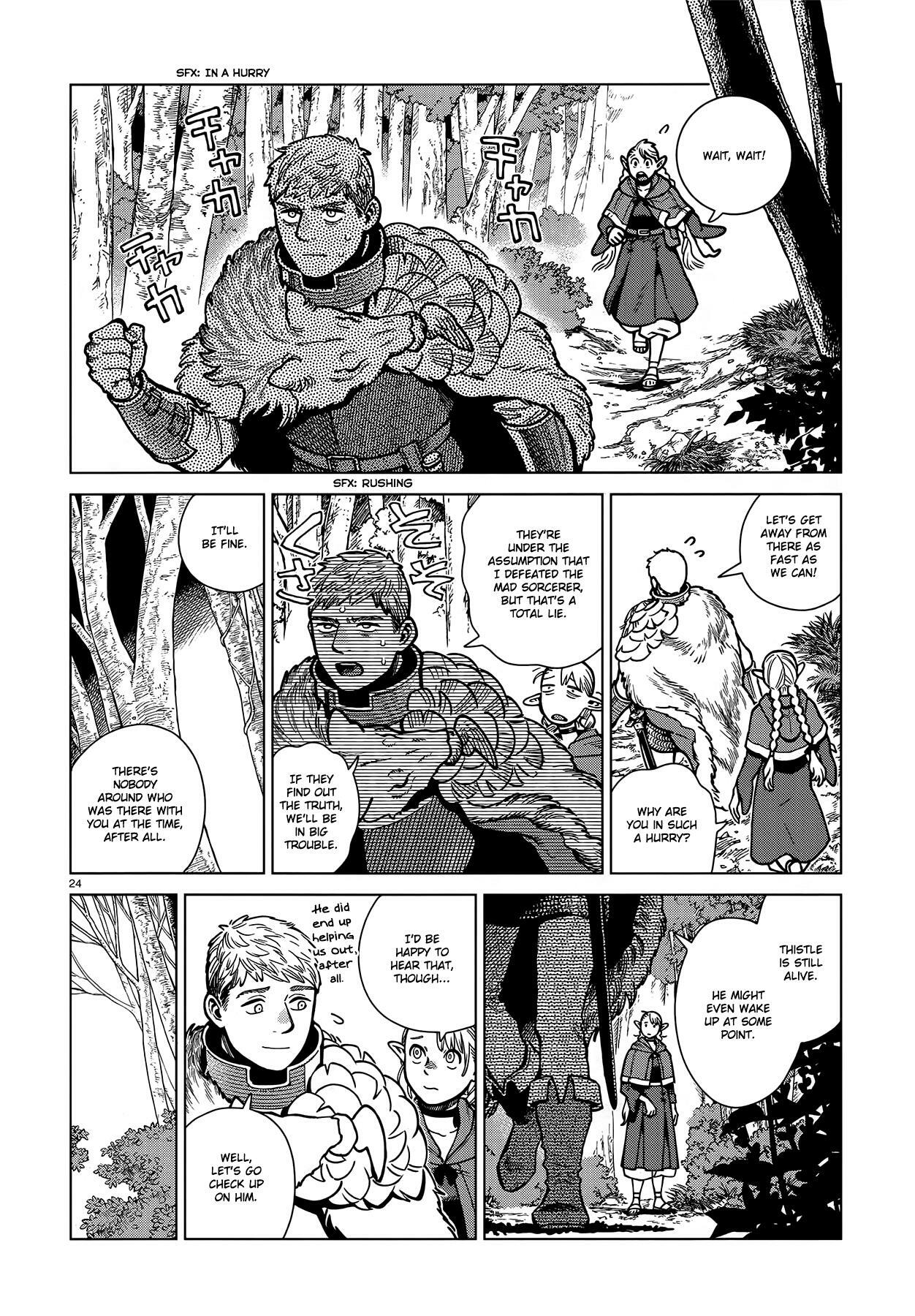 Dungeon Meshi Chapter 96: Falin Iv page 24 - Mangakakalot