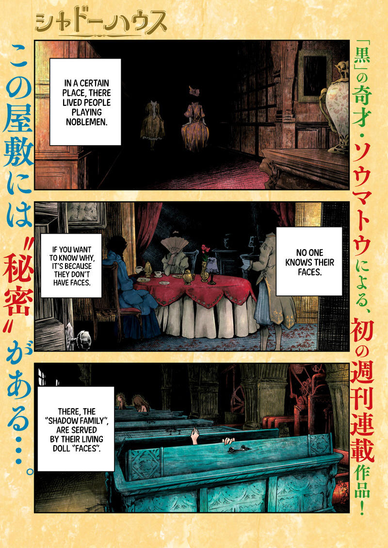 Shadow House Chapter 1 page 1 - 