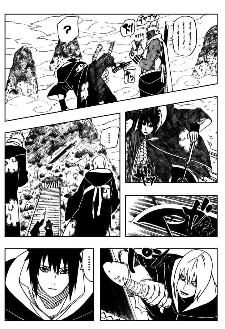 Vol.44 Chapter 411 – The Eight- Tails vs. Sasuke!! | 10 page