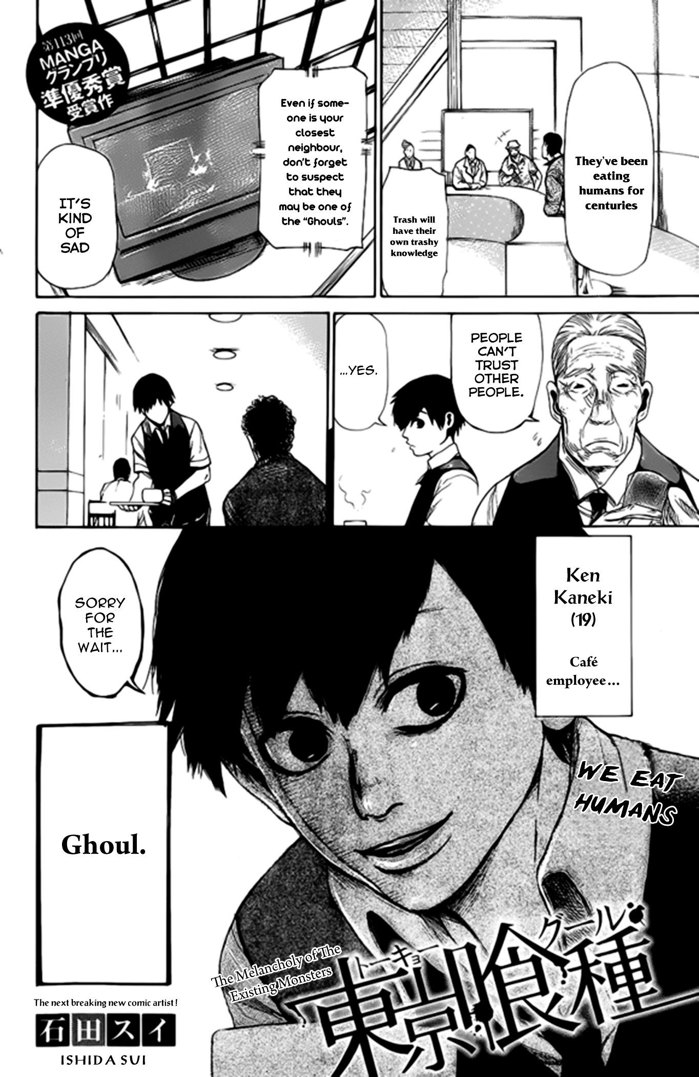 Read <b>Tokyo</b> Ghoul (Oneshot) Free.