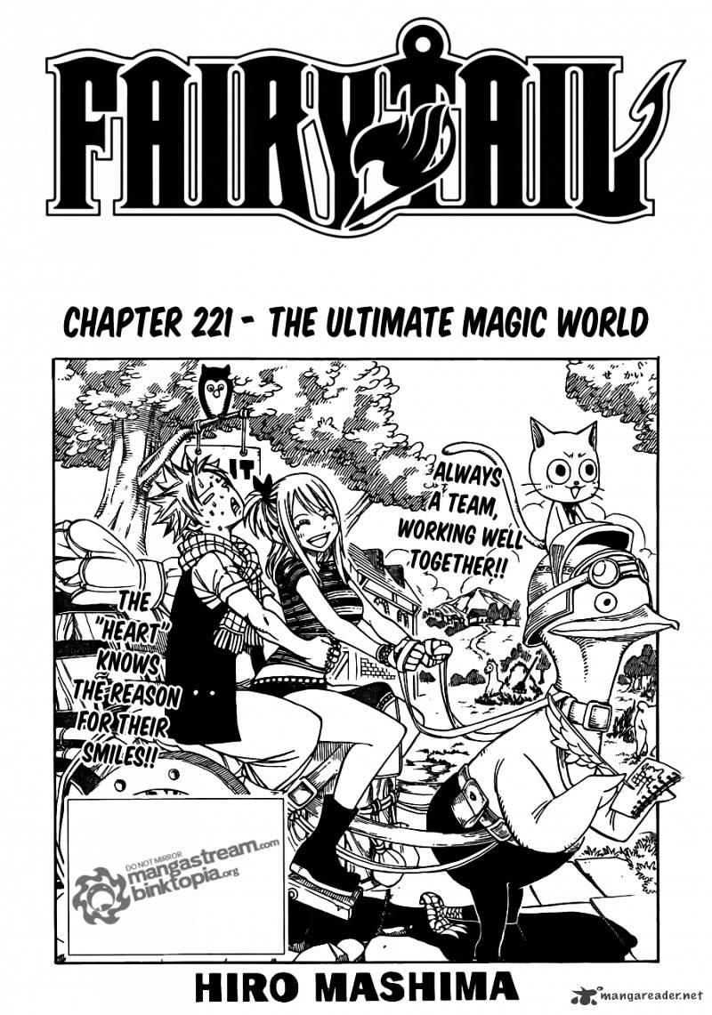 Fairy Tail 340 - Read Fairy Tail Chapter 340 Online - Page 1