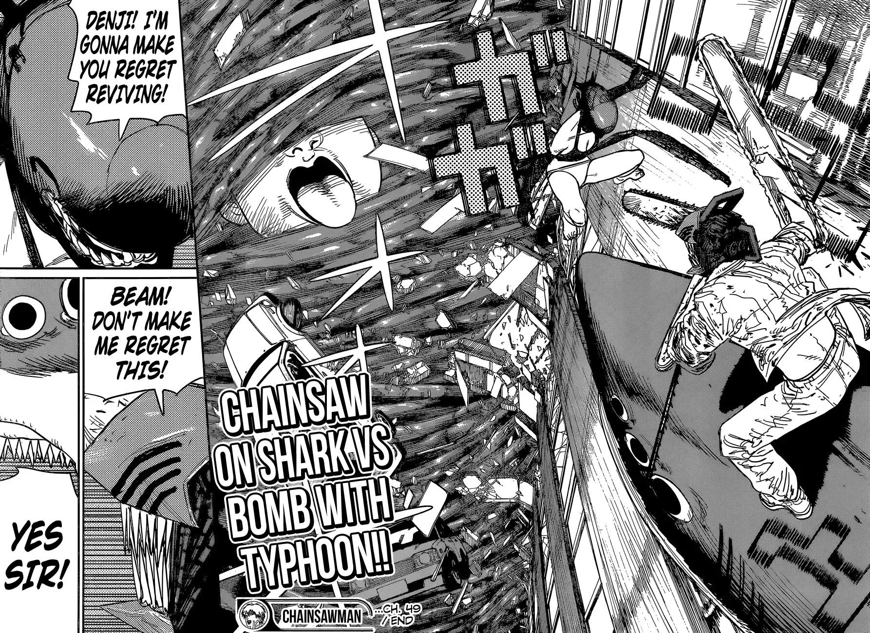 Chainsaw Man Chapter 49: Sharknado page 21 - Mangakakalot