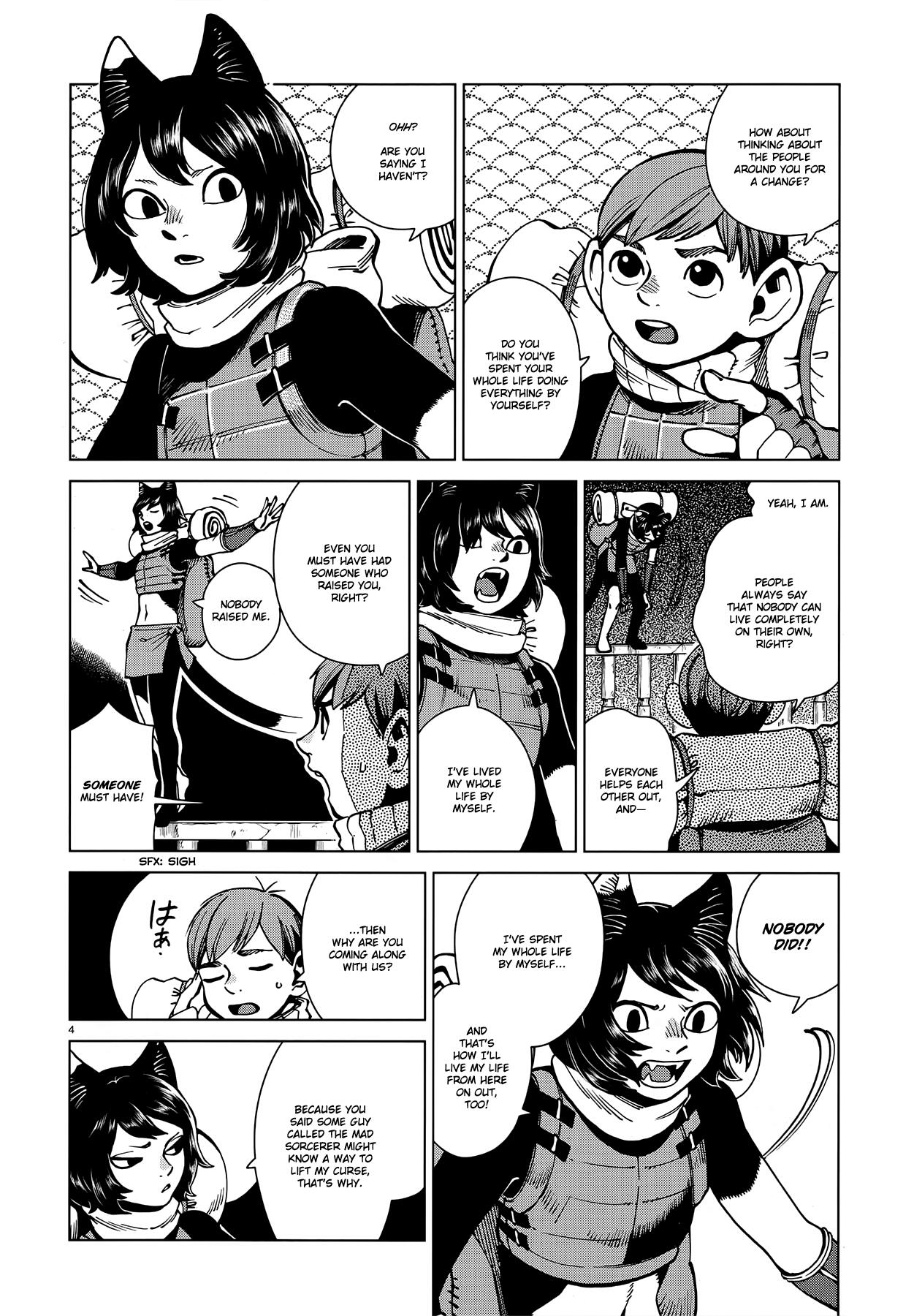 Dungeon Meshi Chapter 58: Succubus page 4 - Mangakakalot