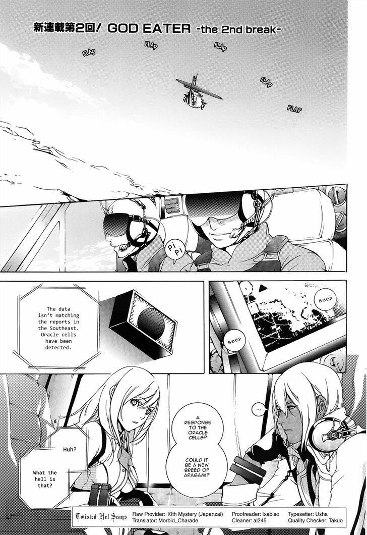 Read God Eater The 2nd Break Chapter 2 Manga Online For Free Manga Rock Cyou