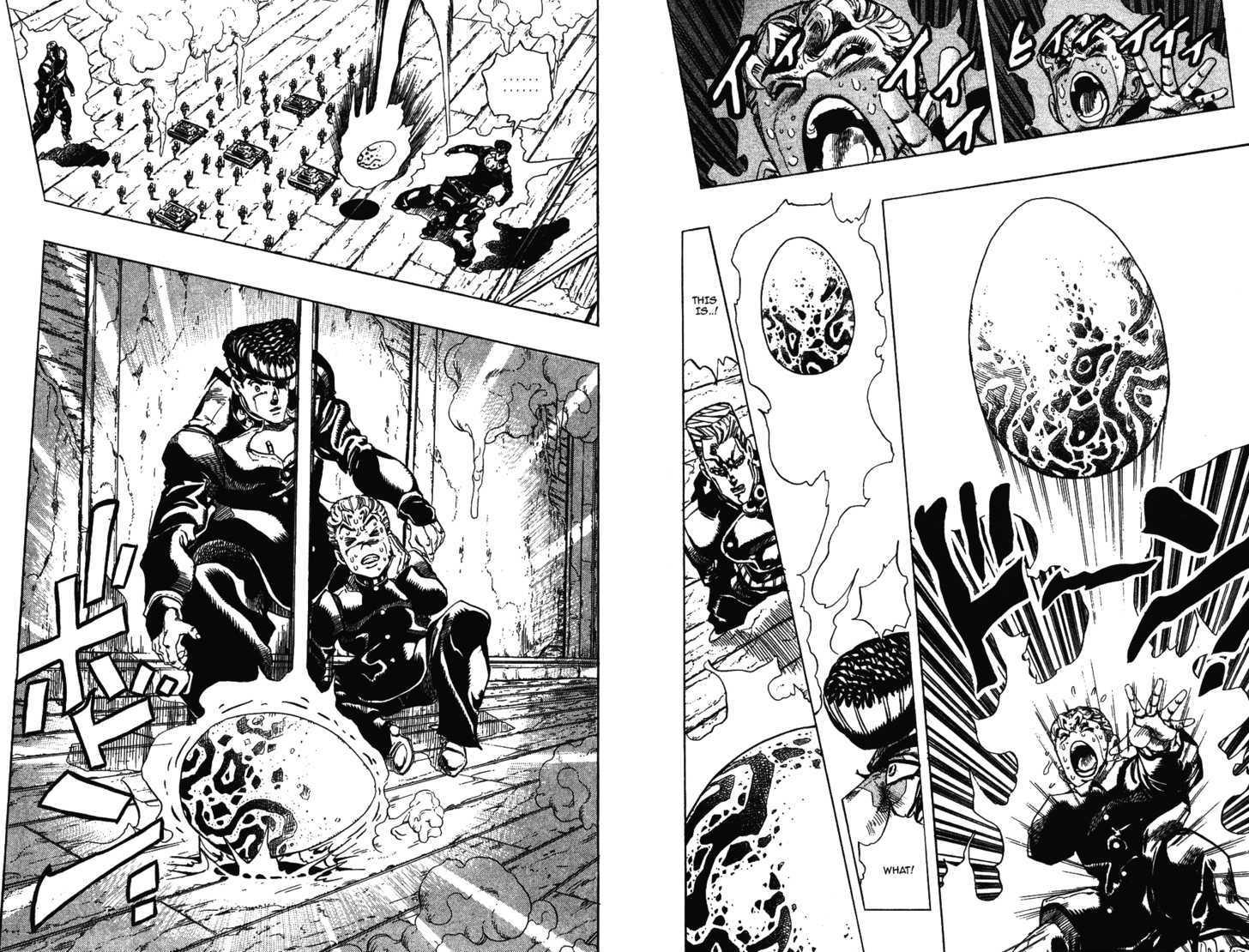 Jojo's Bizarre Adventure Vol.30 Chapter 279 : Nijimura Brothers Part 6 page 7 - 