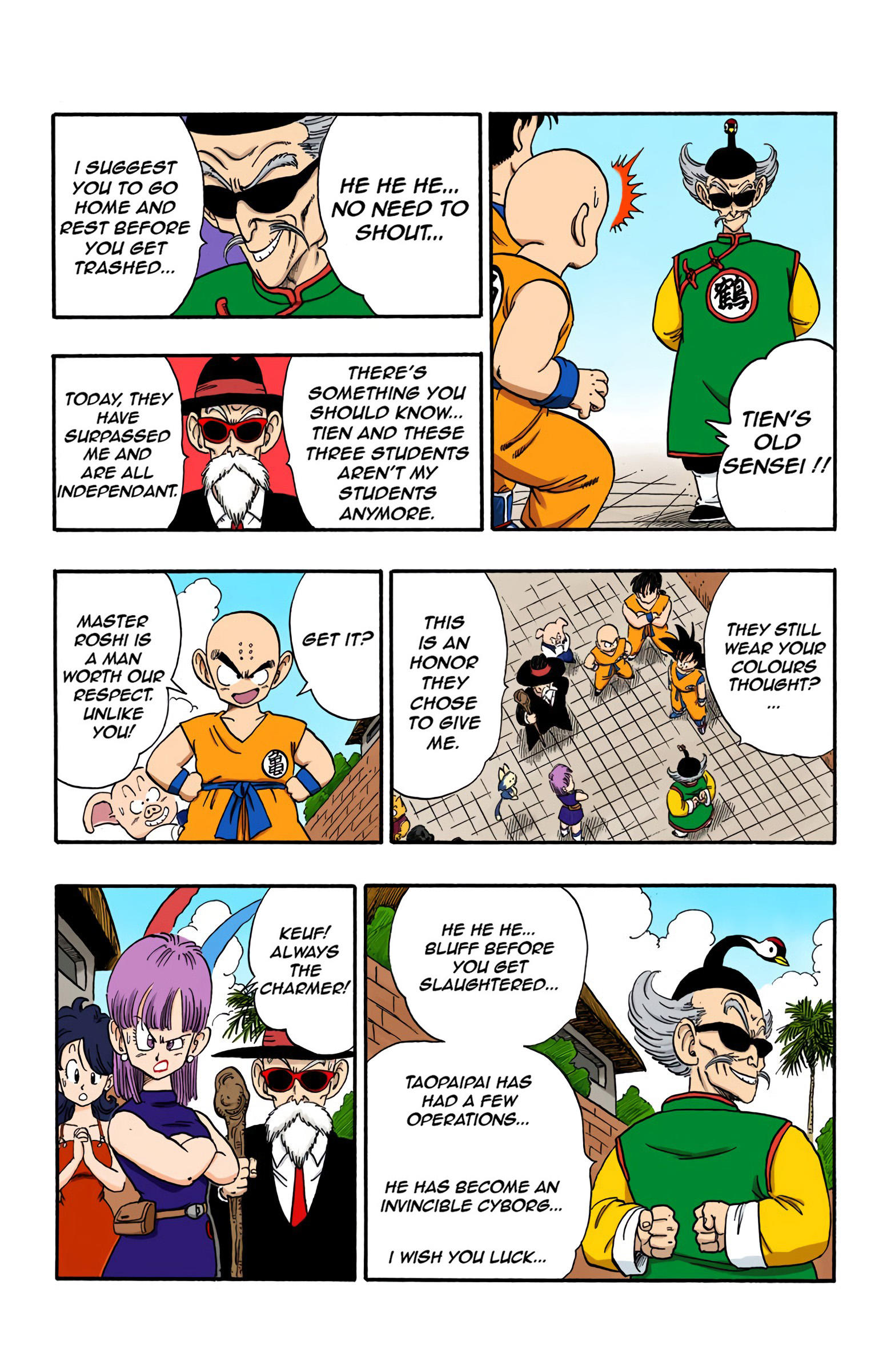 Dragon Ball - Full Color Edition Vol.14 Chapter 169: Tenshinhan Vs Taopaipai page 4 - Mangakakalot