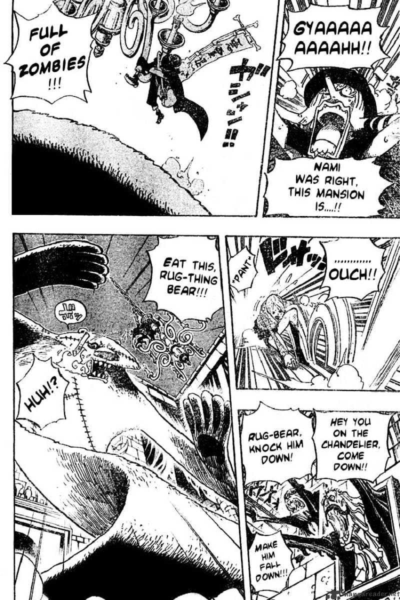One Piece Chapter 447 : Surprise Zombie page 14 - Mangakakalot
