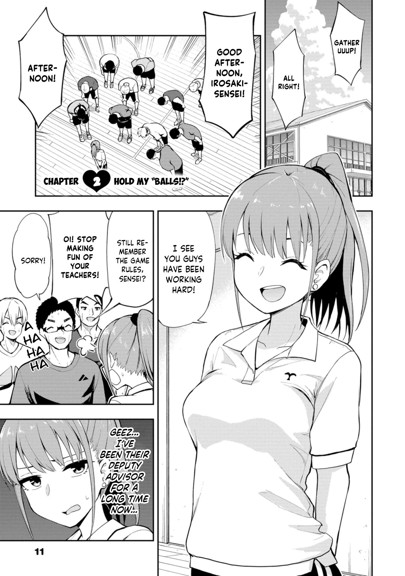 Mousou Sensei-Vol.1 Chapter 2: Hold My "balls!?"