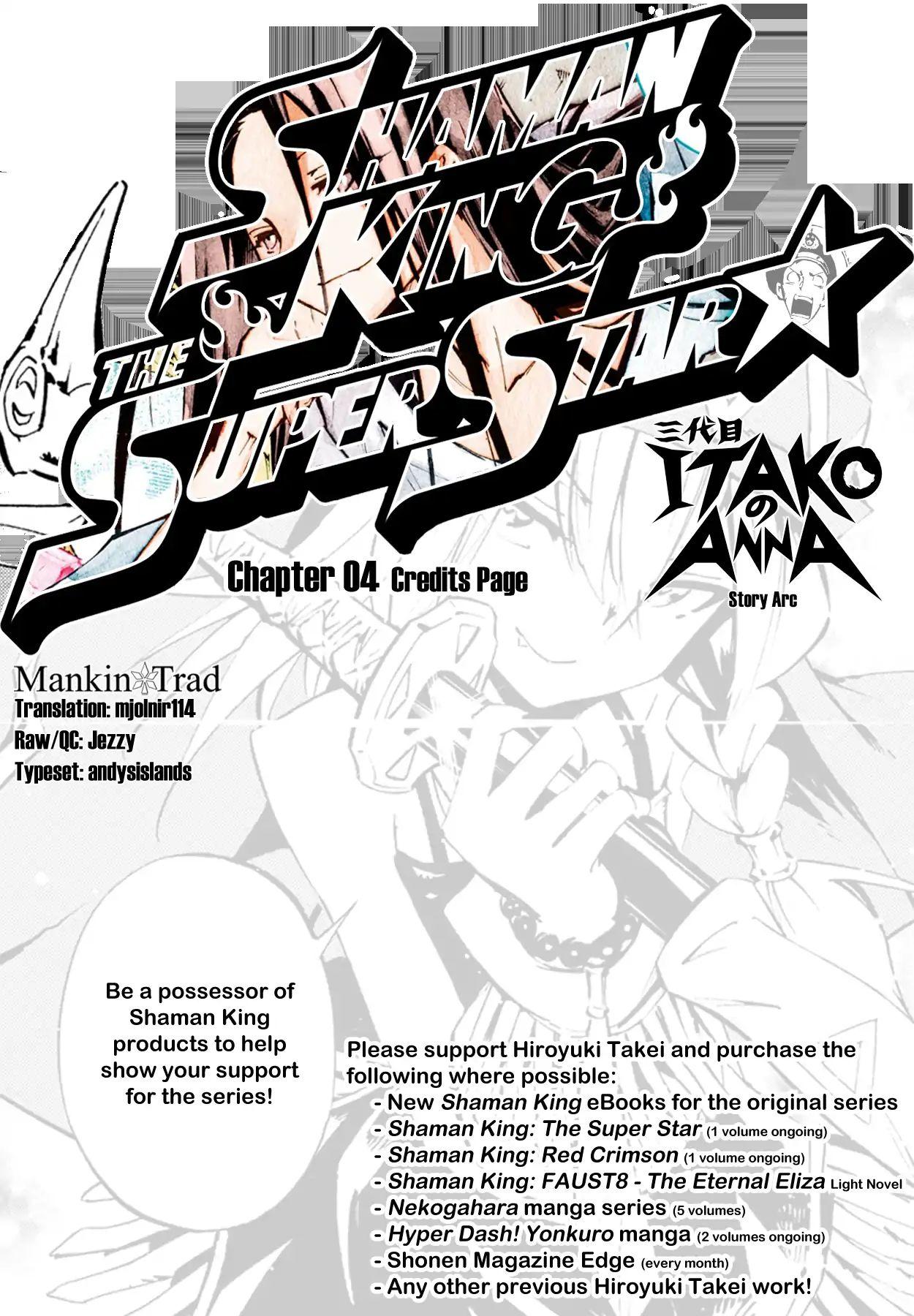 Shaman King The Super Star Chapter 4 Manga Online For Free Mangakakalot In