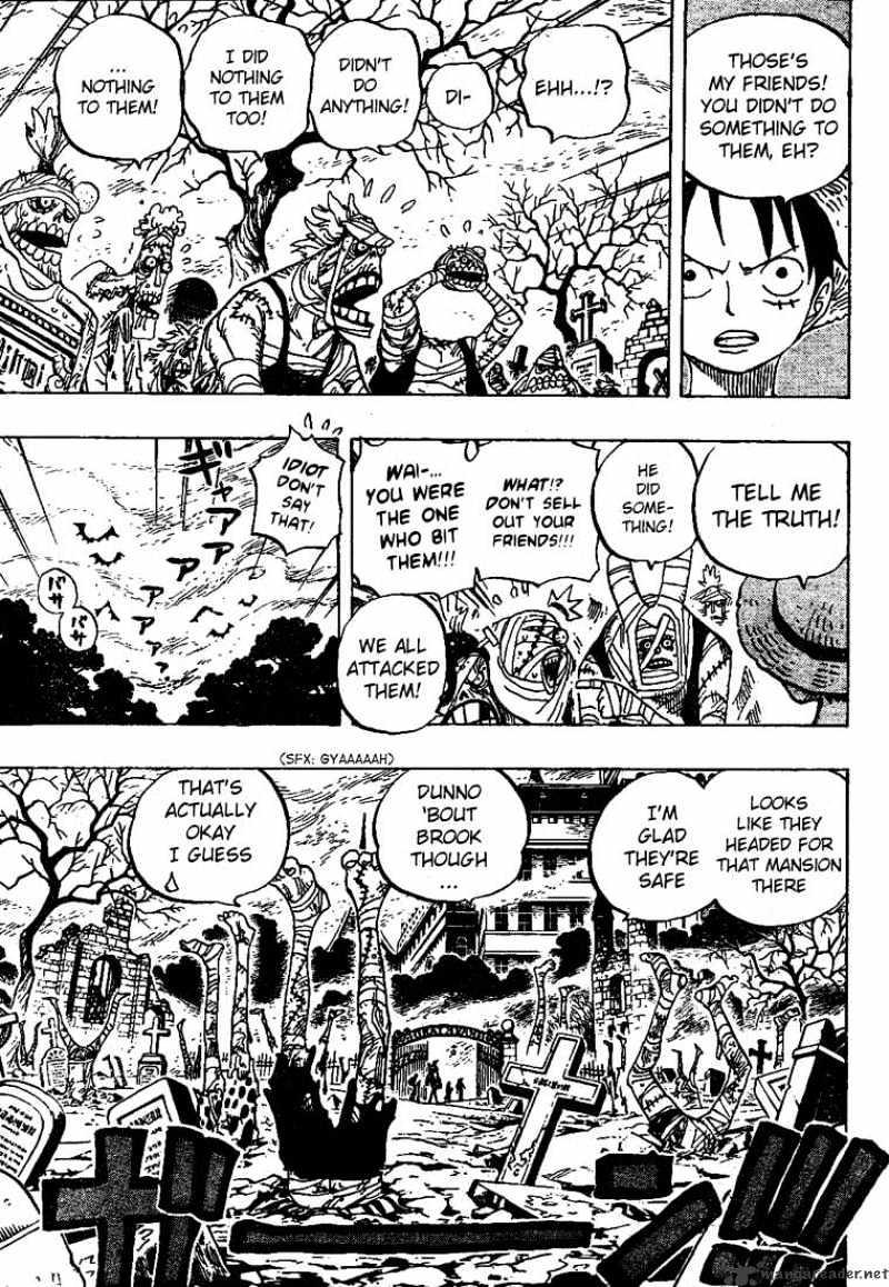 One Piece Chapter 448 : Moria page 16 - Mangakakalot