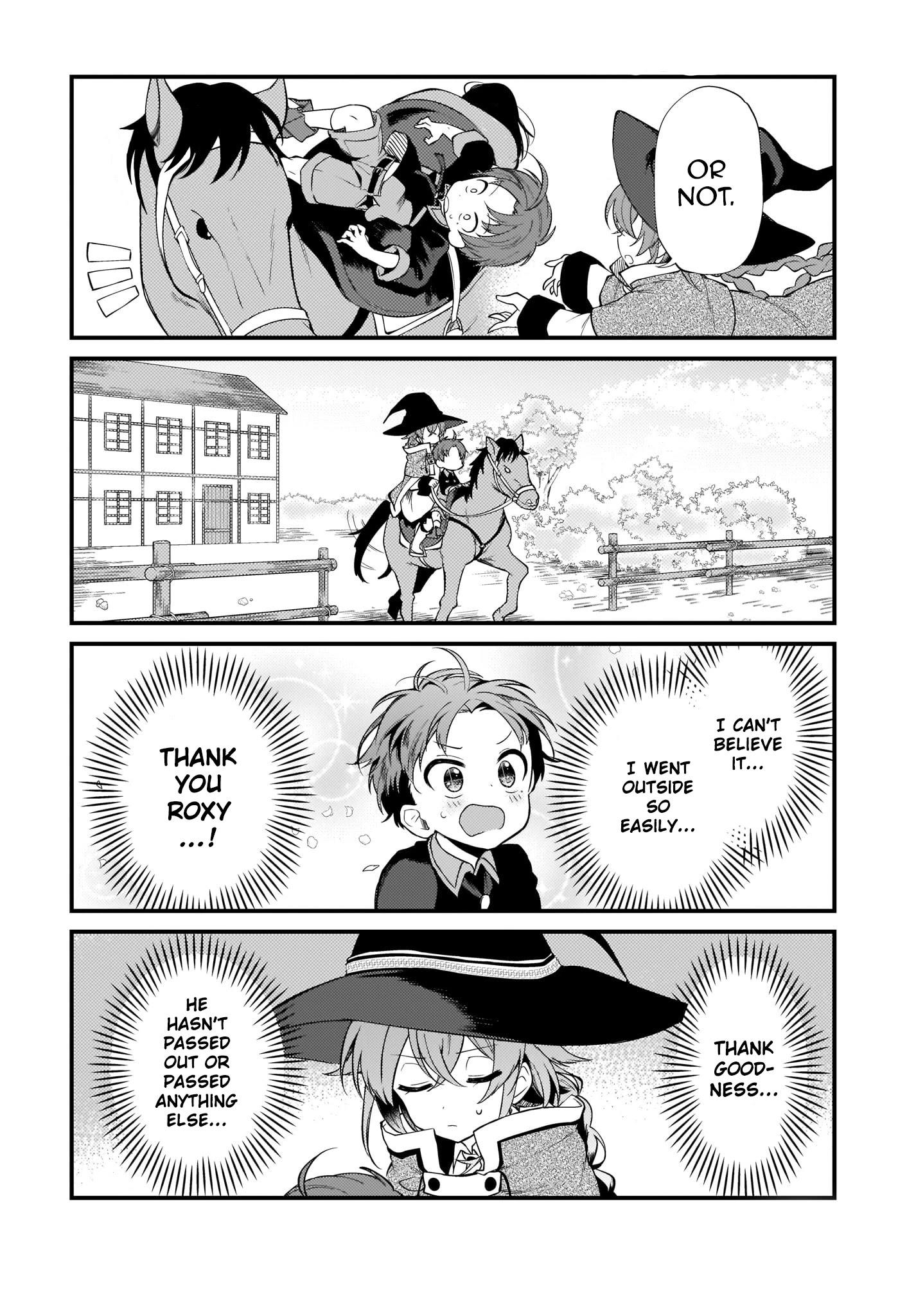 MUSHOKU TENSEI: EVEN IF IT'S A 4-KOMA, I'LL GET SERIOUS chapter-2 Page 8