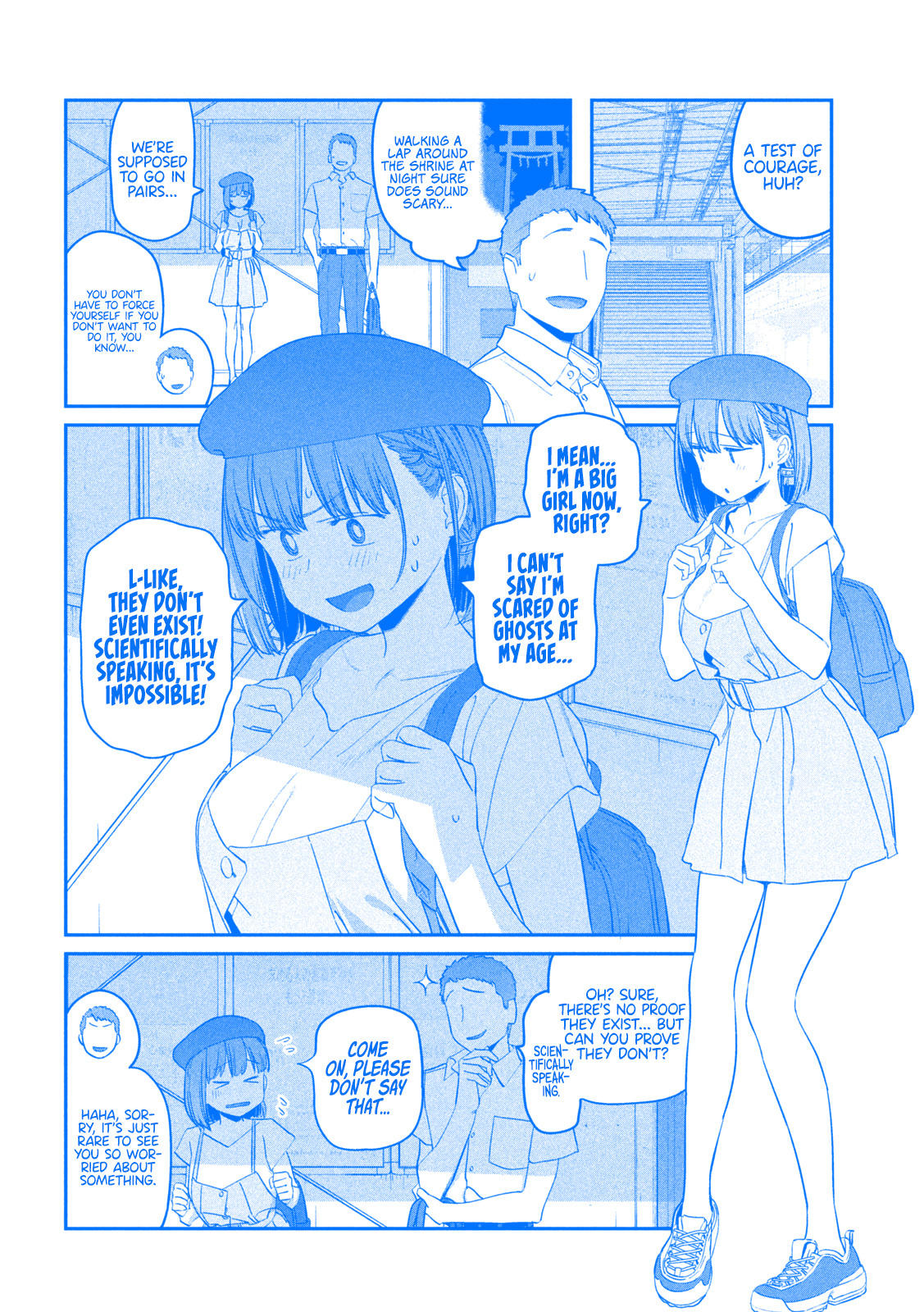 Read Getsuyoubi No Tawawa Chapter 68: Cheer-Chan, Part 1 (Blue) - Manganelo