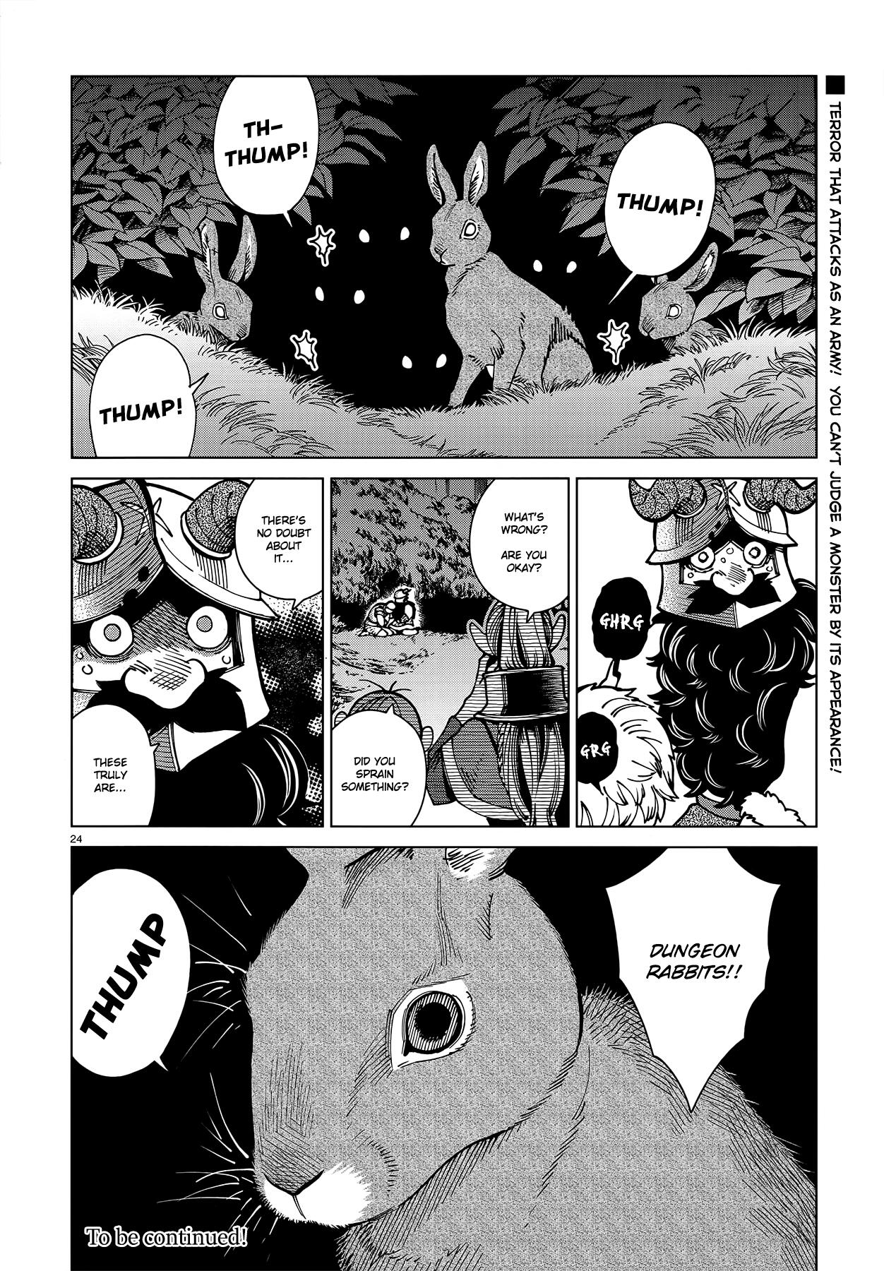 Dungeon Meshi Chapter 64: Rabbit page 24 - Mangakakalot
