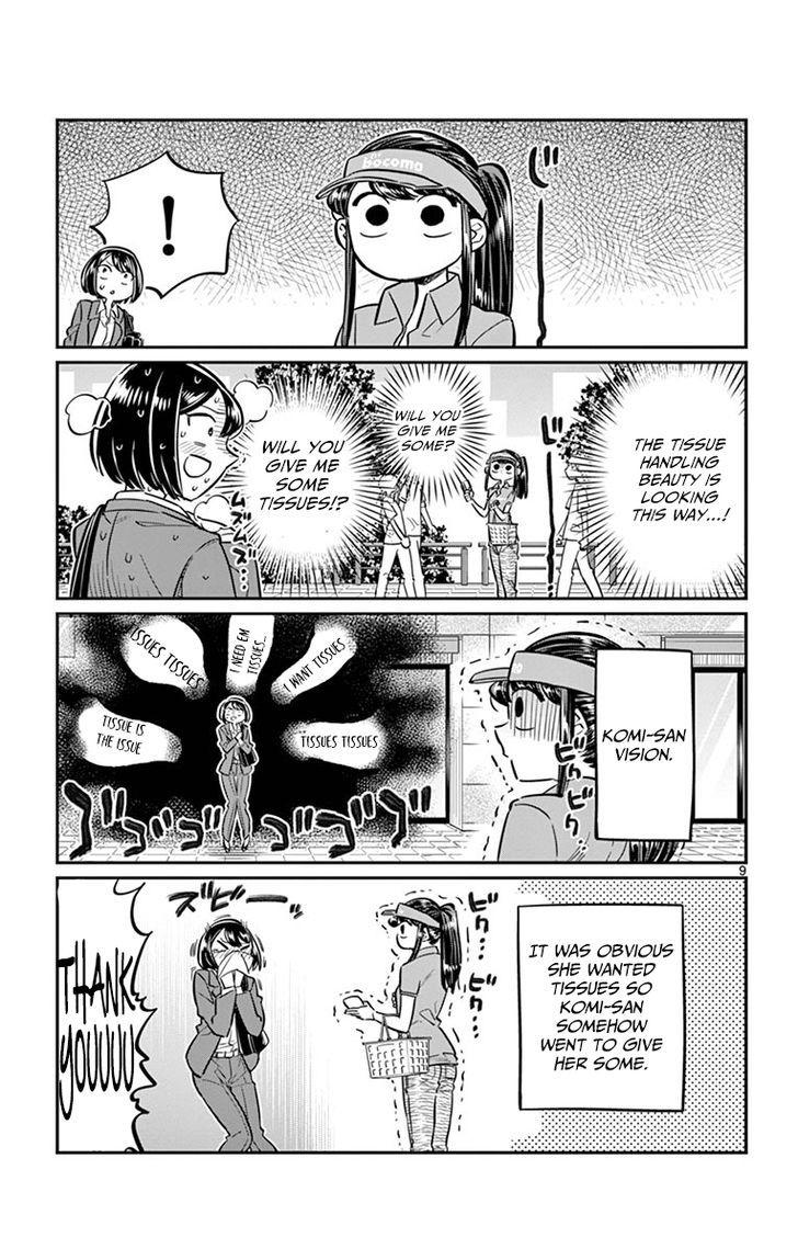 Komi-San Wa Komyushou Desu Vol.3 Chapter 43: Part Time Job page 9 - Mangakakalot