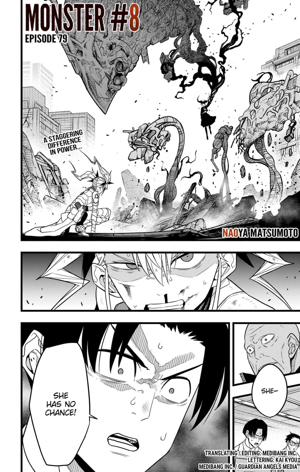 Kaiju No. 8 Chapter 79 page 1 - Mangakakalot
