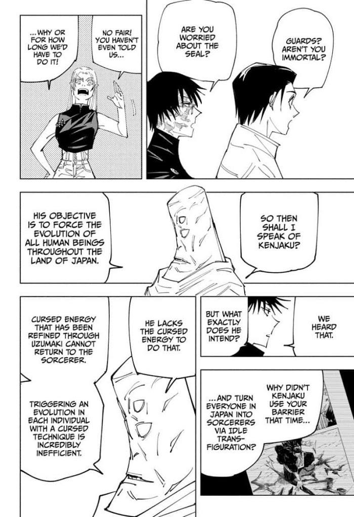 Jujutsu Kaisen Chapter 145: The Back page 4 - Mangakakalot
