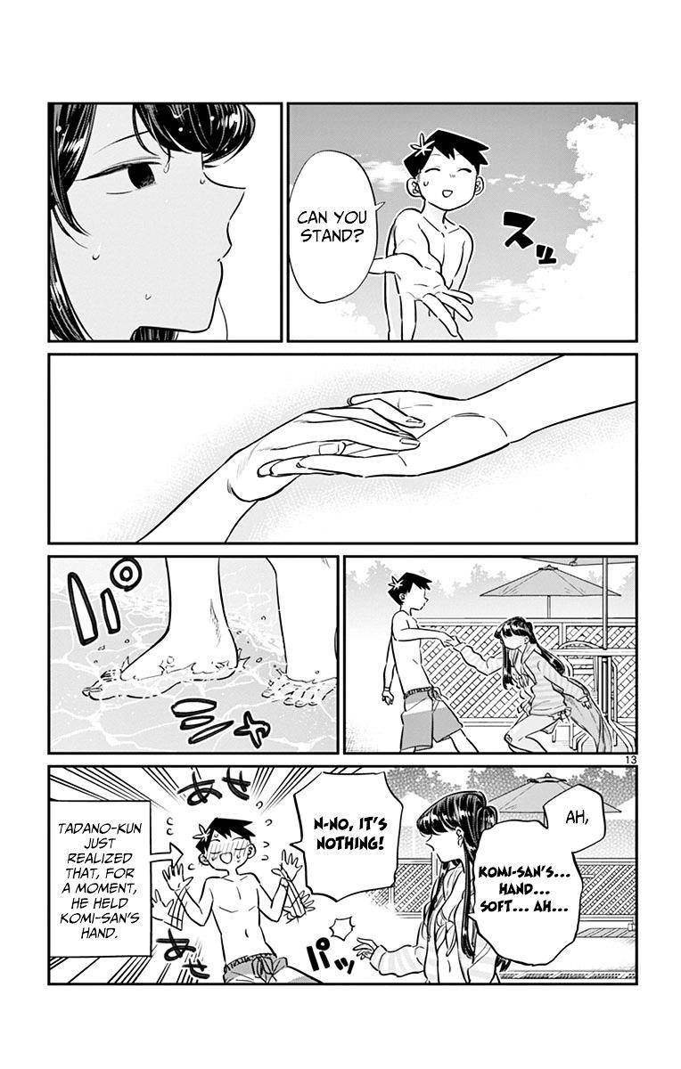 Komi-San Wa Komyushou Desu Vol.3 Chapter 40: Just A Graze page 13 - Mangakakalot