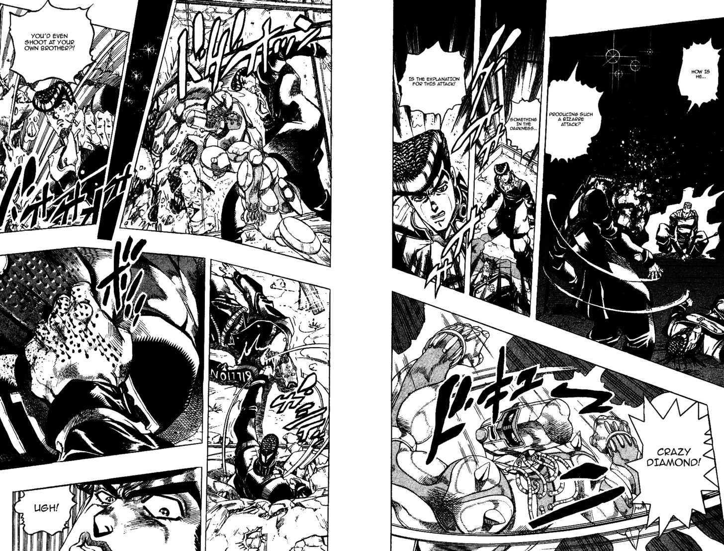 Jojo's Bizarre Adventure Vol.30 Chapter 277 : Nijimura Brothers Part 4 page 3 - 