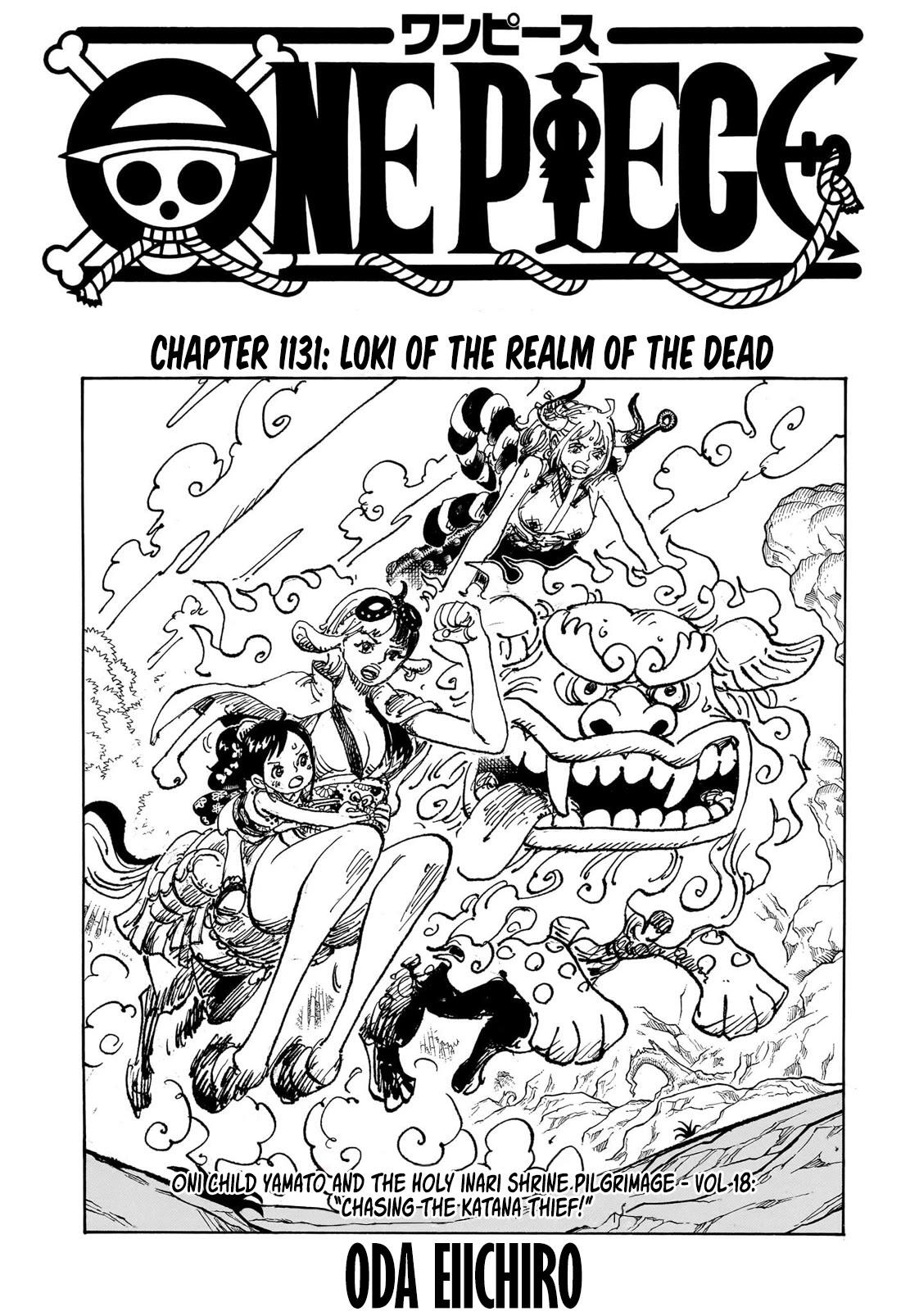 One Piece-Chapter 1131: Loki Of The Realm Of The Dead