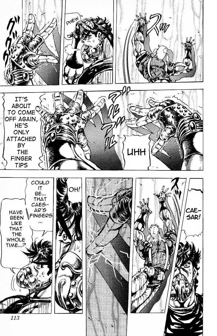 Jojo's Bizarre Adventure Vol.8 Chapter 73 : Concentrated Ripple Power page 12 - 
