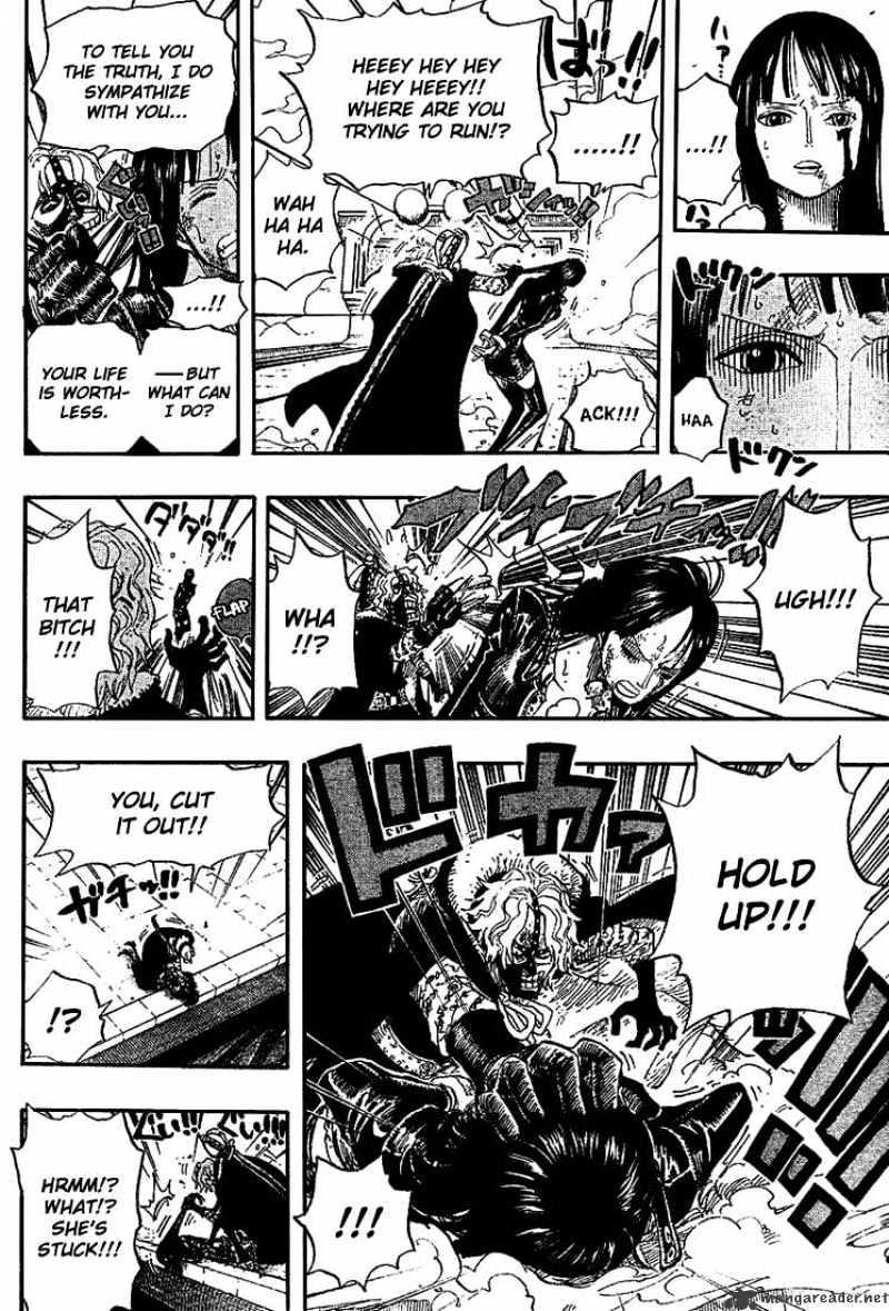One Piece Chapter 418 : Luffy Vs Rob Lucci page 8 - Mangakakalot