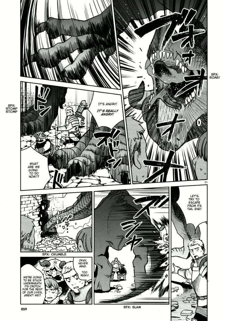 Dungeon Meshi Chapter 24 : Red Dragon Ii page 21 - Mangakakalot