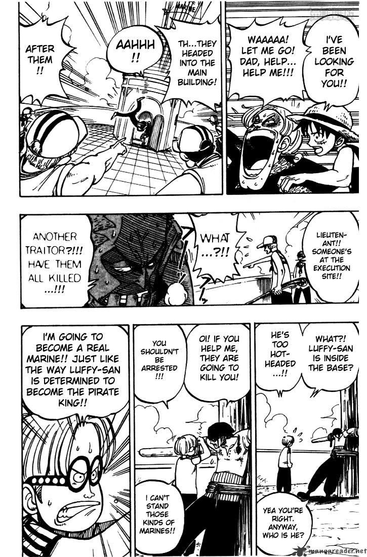 One Piece Chapter 4 : Marine Lieutenant Axe Hand Morgan page 18 - Mangakakalot
