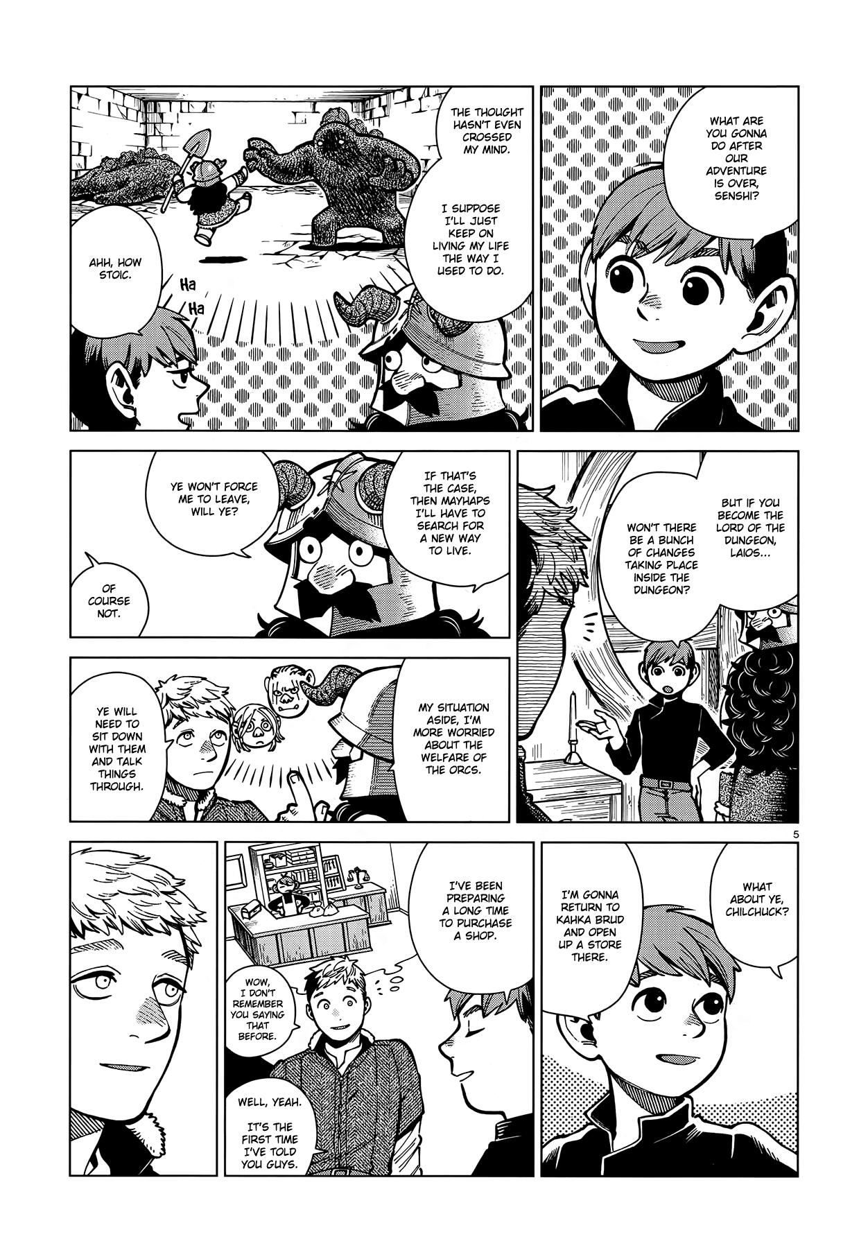 Dungeon Meshi Chapter 73 page 5 - Mangakakalot