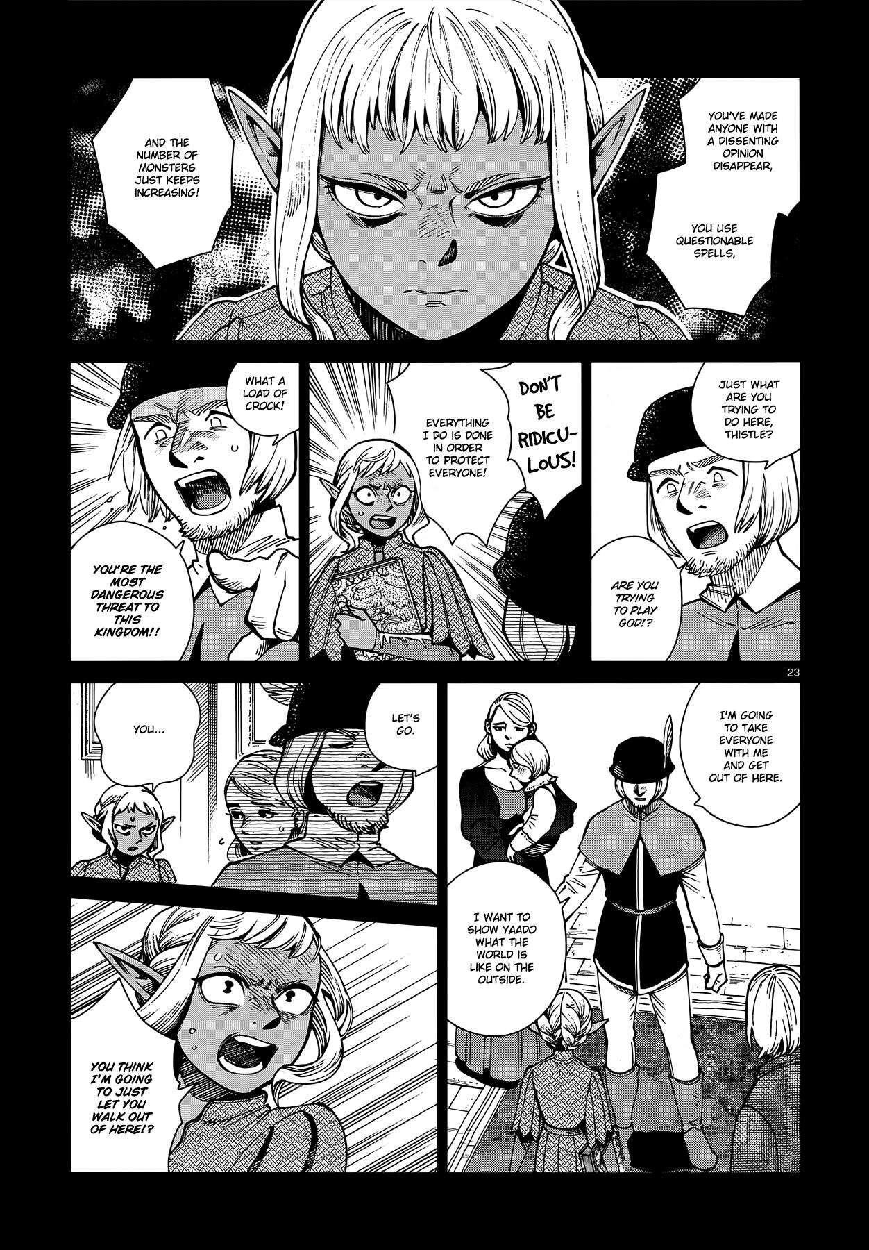 Dungeon Meshi Chapter 68: Thistle page 23 - Mangakakalot