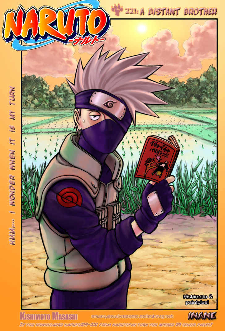 Naruto Vol.25 Chapter 222 : Suspicious Of Itachi  
