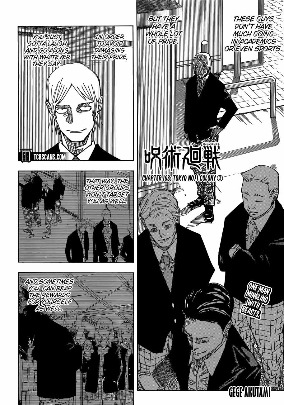 Jujutsu Kaisen Chapter 163 page 3 - Mangakakalot