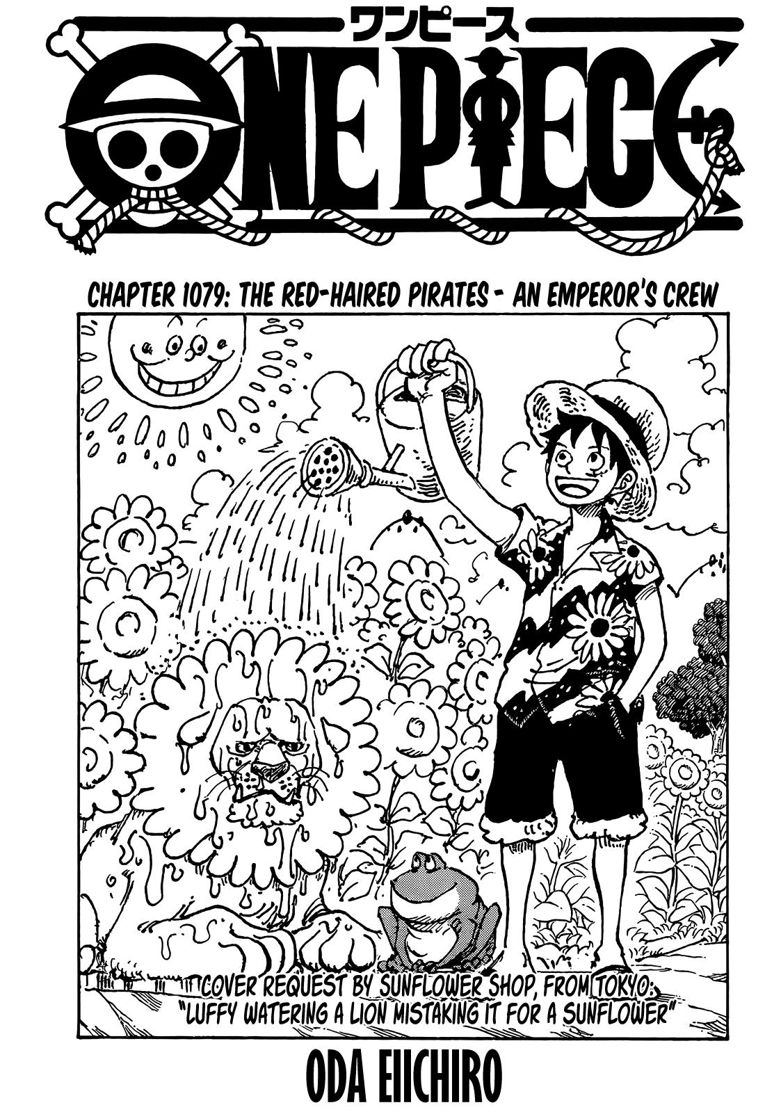 Read One Piece Chapter 1079: The Red-Haired Pirates - An Emperor'S Crew On  Mangakakalot