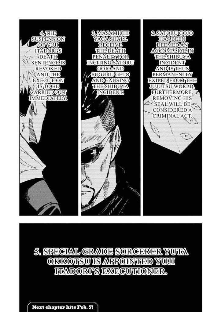Jujutsu Kaisen Chapter 137: Hard And White page 20 - Mangakakalot