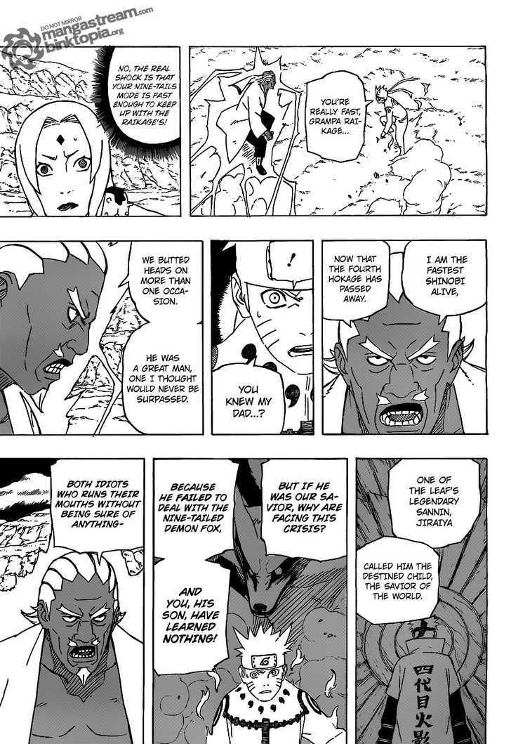 Vol.57 Chapter 541 – The Raikage vs. Naruto?! | 8 page