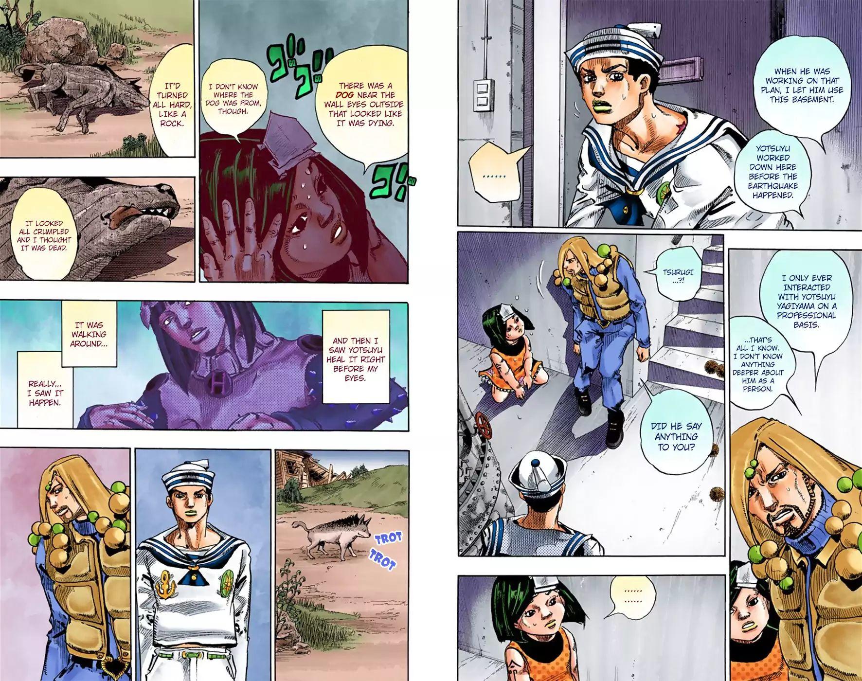 JoJo's Bizarre Adventure Part 8 JoJolion [Official Colored] Vol. 7 Ch. 30  King Nothing