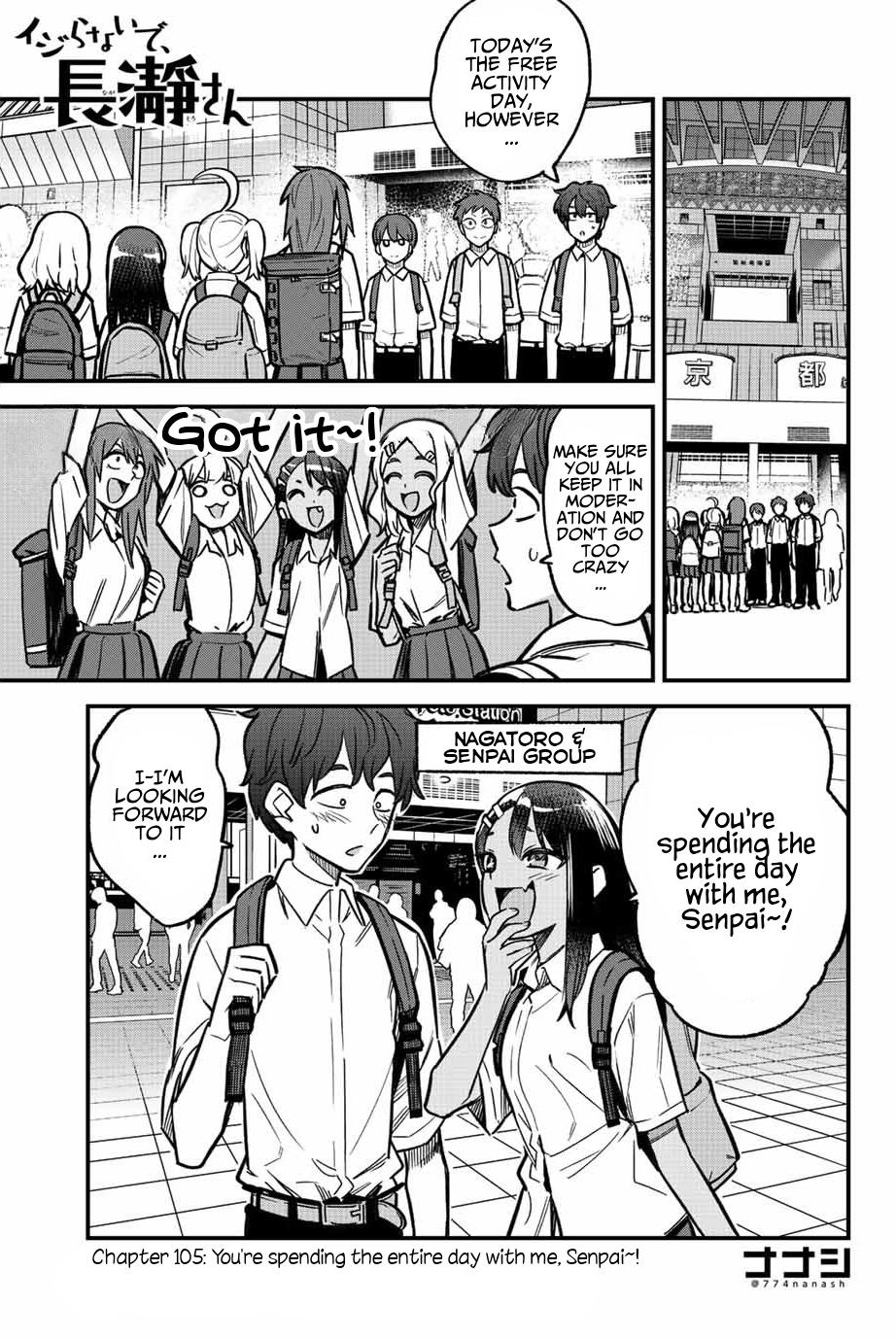 Don't Toy With Me, Miss Nagatoro, Chapter 121 - Don't Toy With Me, Miss  Nagatoro Manga Online