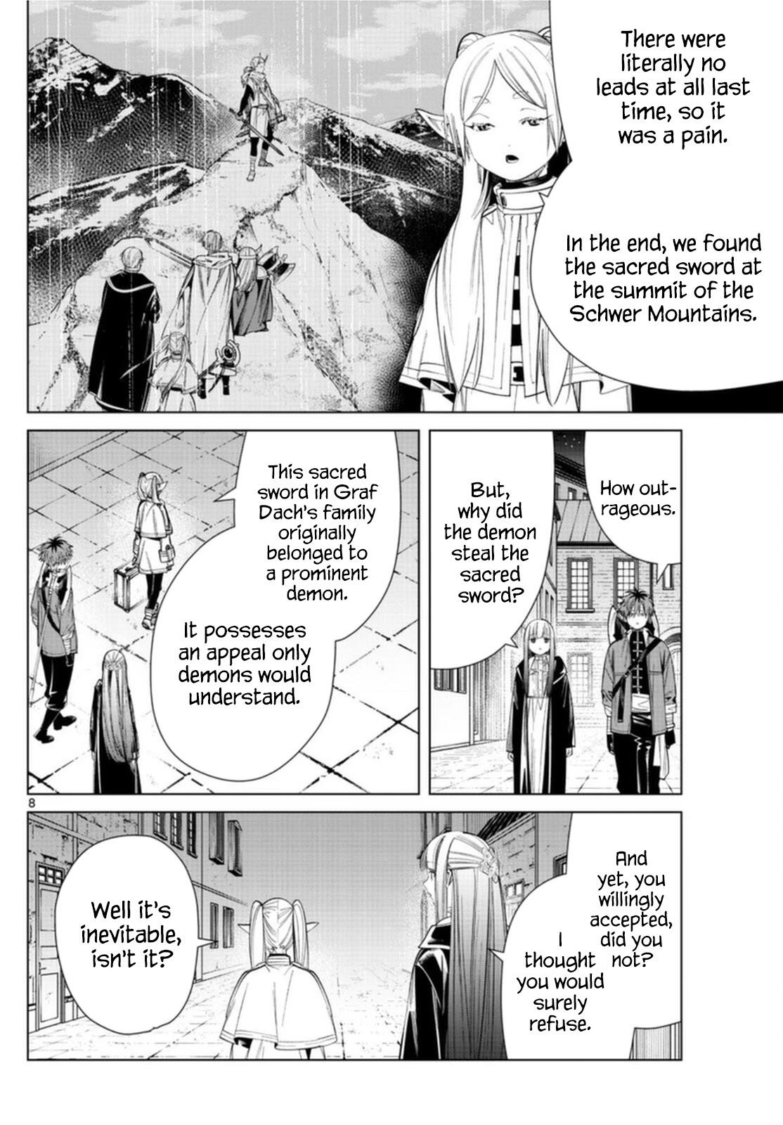 Sousou No Frieren Chapter 64: Sword Demon page 8 - Mangakakalot