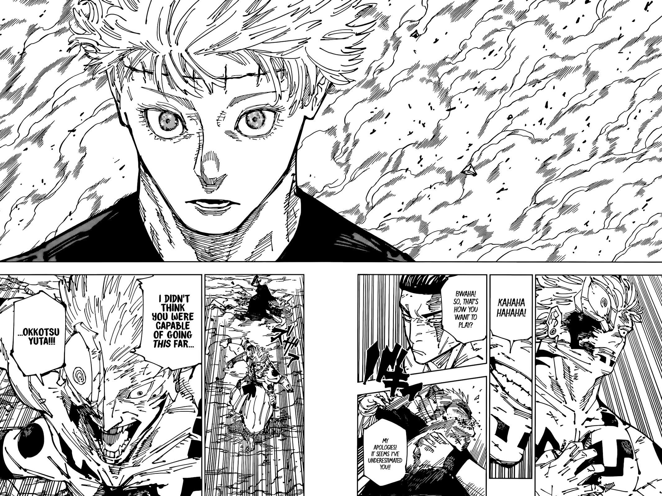 Jujutsu Kaisen Chapter 261: The Decisive Battle In The Uninhabited, Demon-Infested Shinjuku ㉞ page 4 - kaisenjujutsu.com