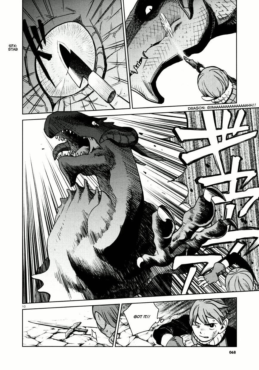 Dungeon Meshi Chapter 25 : Red Dragon Iii page 10 - Mangakakalot
