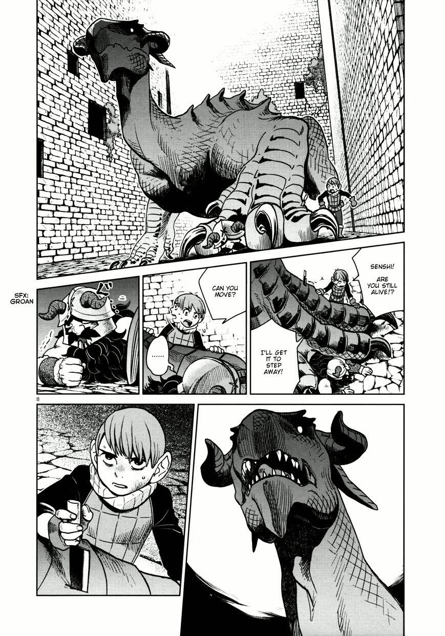 Dungeon Meshi Chapter 25 : Red Dragon Iii page 8 - Mangakakalot