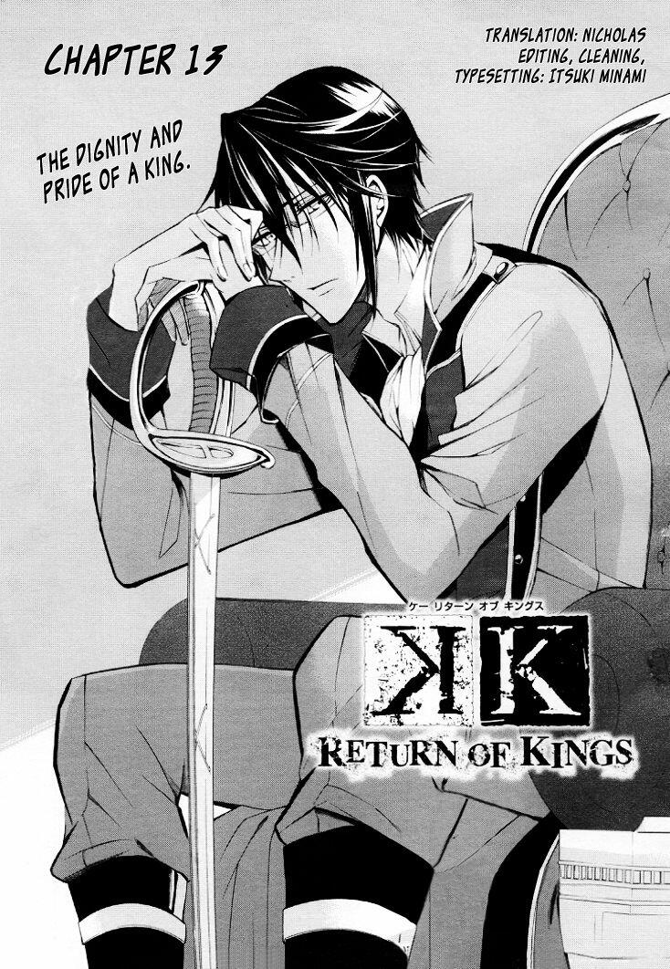 Read K Return Of Kings Chapter 13 Manga Online For Free Manga Rock Cyou