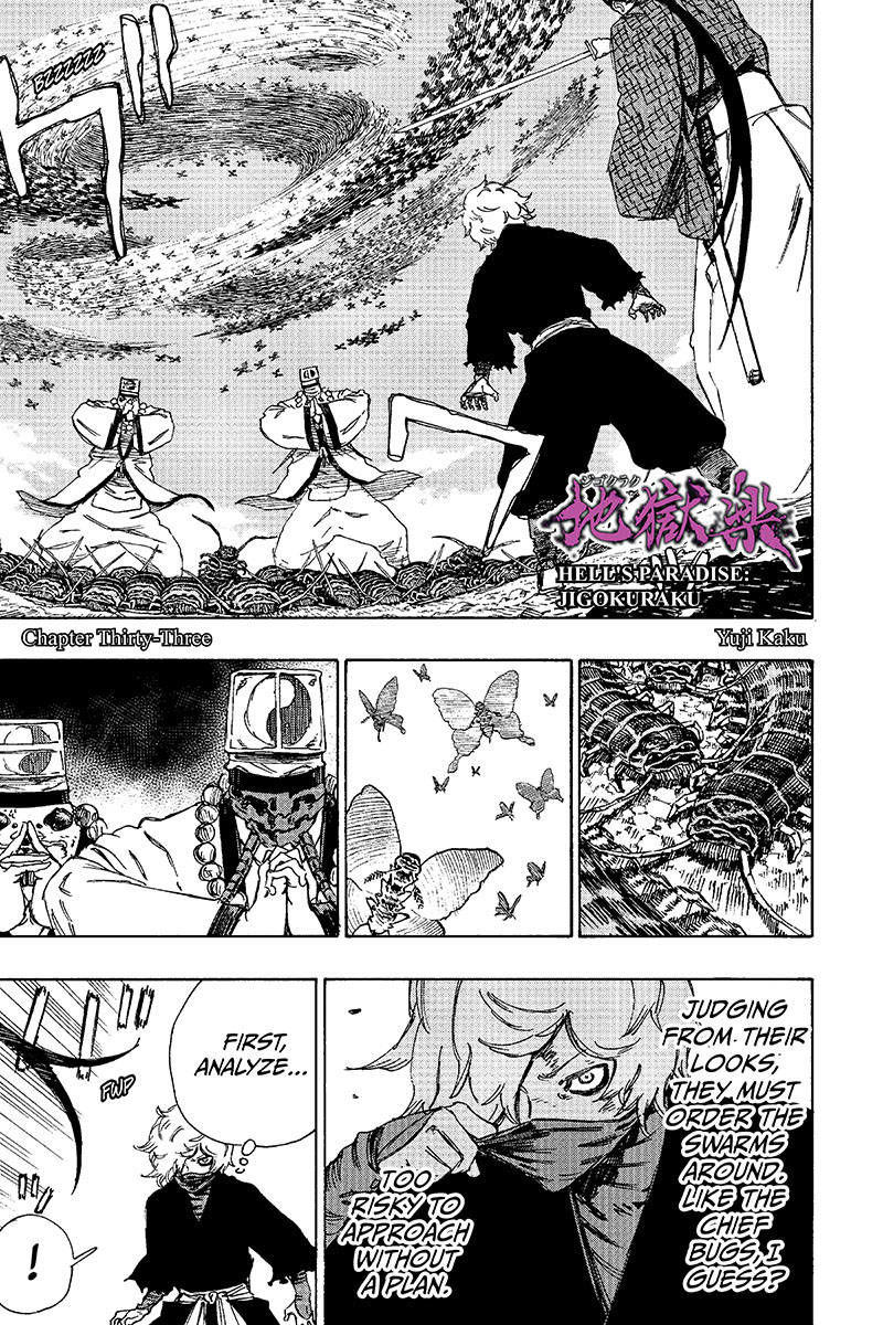 Hell's Paradise: Jigokuraku Chapter 33 page 1 - Mangakakalot