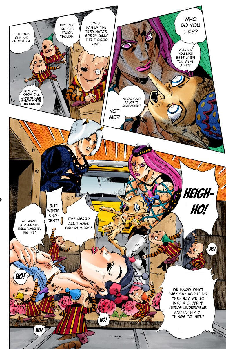 Jojo S Bizarre Adventure Part 6 Stone Ocean Vol 12 Chapter 105 Bohemian Rhapsody Part 2 Mangakakalots Com