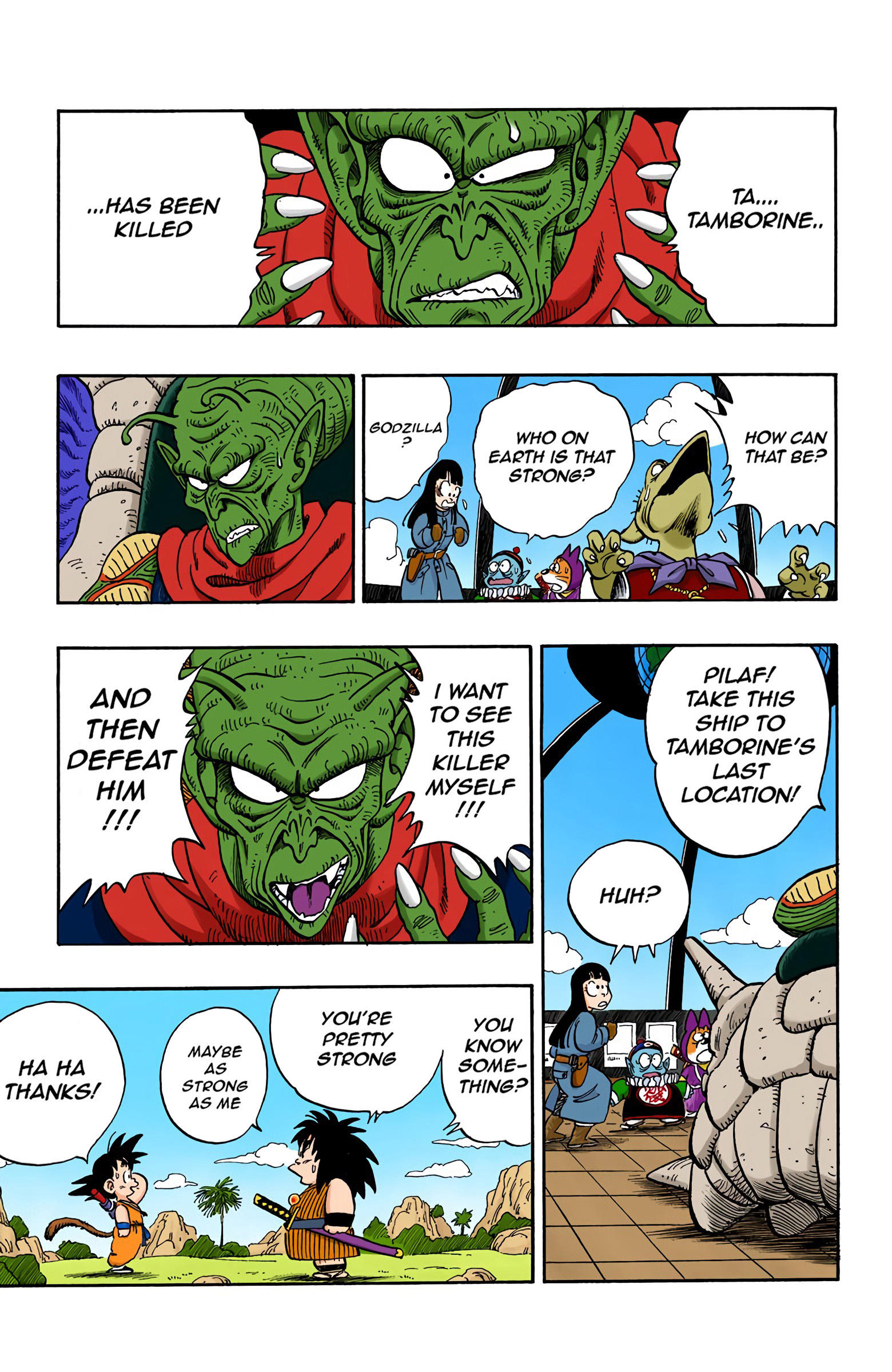 Dragon Ball - Full Color Edition Vol.12 Chapter 141: Goku Vs. Tambourine page 15 - Mangakakalot