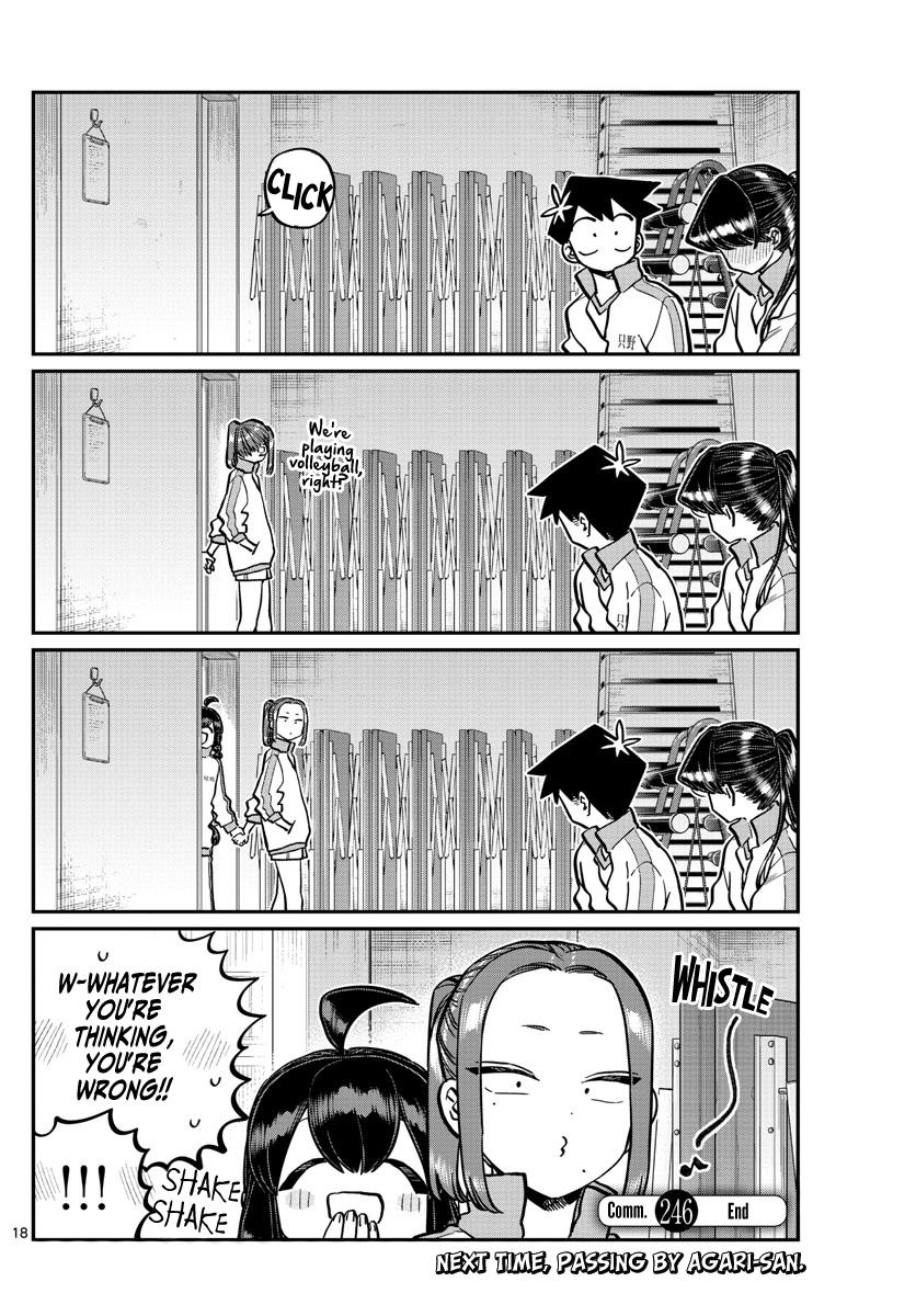 Komi-San Wa Komyushou Desu Chapter 246: Gymnasium Storage page 18 - Mangakakalot